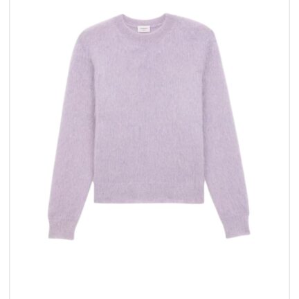 sweater in brushed knit