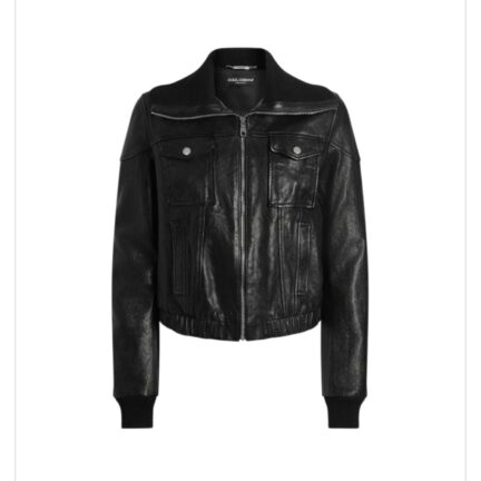 Nappa leather jacket
