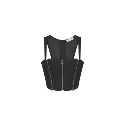 Zipped Bustier