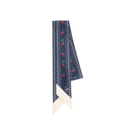 Cherryfic Silk Bandeau Scarf