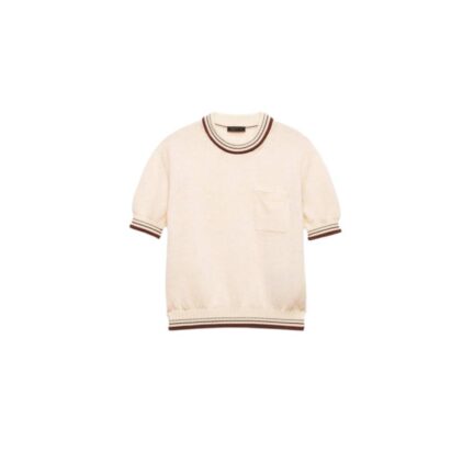 Shetland wool crew-neck sweater
