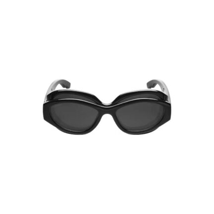Superbusy Round Sunglasses in Black
