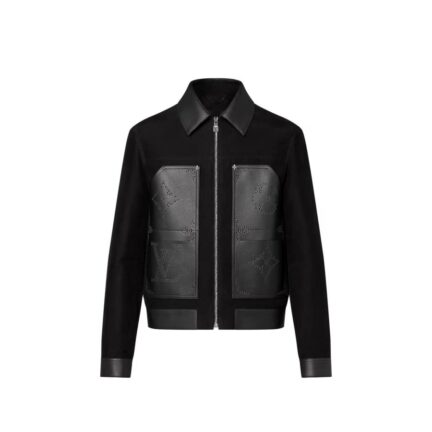 Monogram Mix Leather Workwear Blouson