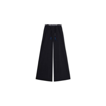 Logoband Wide-Leg Pants