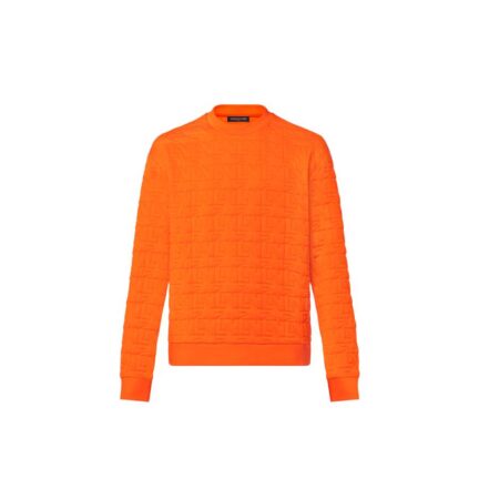 LV Doves Quilted Sweatshirt