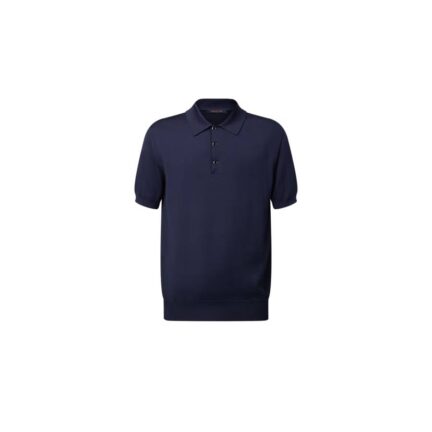 Signature Silk-Blend Short-Sleeved Polo Shirt
