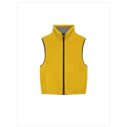 Gilet in wool fleece with GIVENCHY Paris embroidery