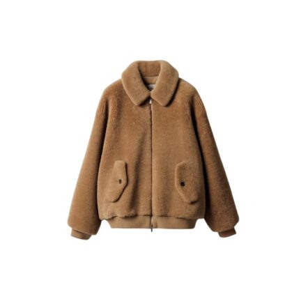 Shearling blouson jacket