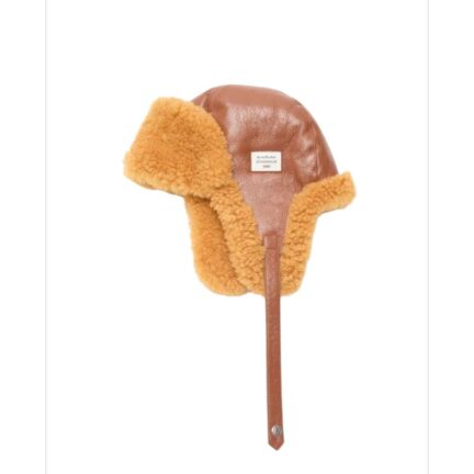 Shearling hat