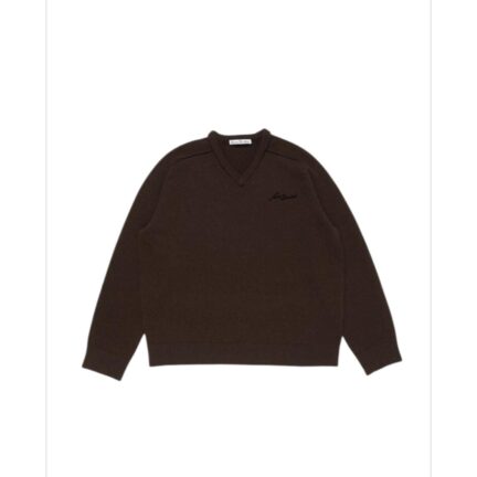 Wool v-neck sweater