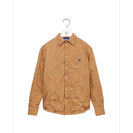 Hybrid shirt in cotton blend and wool