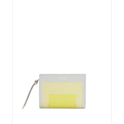 Compact wallet in nappa calfskin
