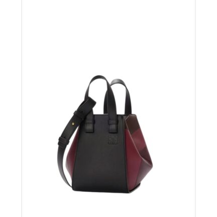 Compact Hammock bag in nappa calfskin