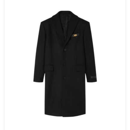 Wool Single-Breasted Coat