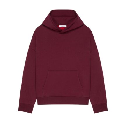 Hoodie in scuba with GIVENCHY embroidery