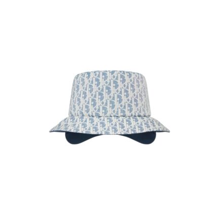 DiorAlps Teddy-D Small-Brim Bucket Hat with Earmuffs