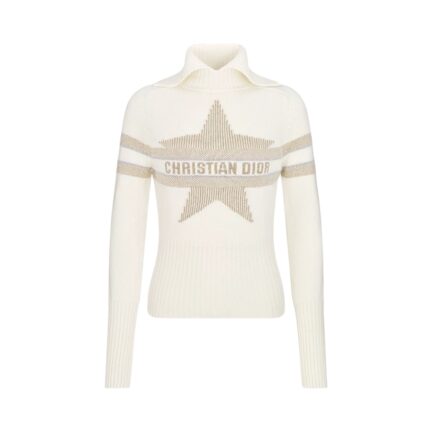 DiorAlps Mock Neck Sweater