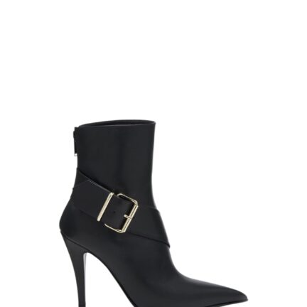 Women's Heron Buckle Boot in Black