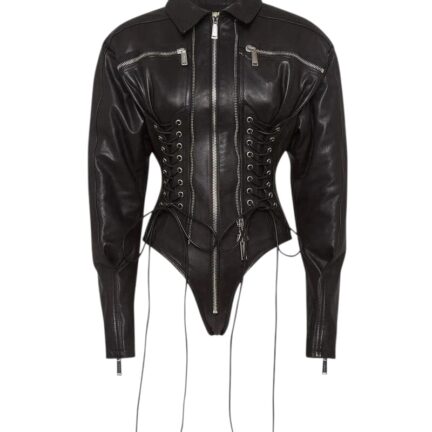 Ducati x D2 Laced Leather Biker Bodysuit
