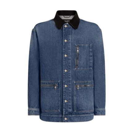 Oversized denim jacket