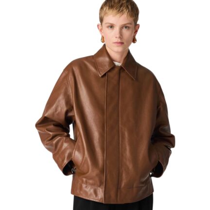 Leather Blouson