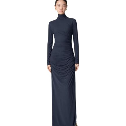 Crepe Viscose Jersey Dress