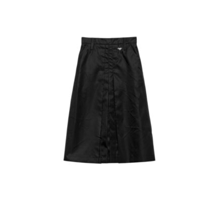 Flared Re-Nylon skirt