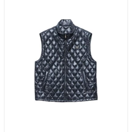 Technical fabric down vest