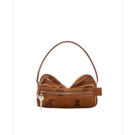 Camero Party Suede Shoulder Bag