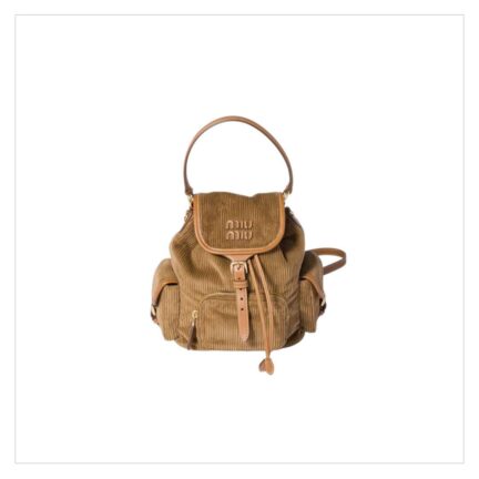 Corduroy backpack