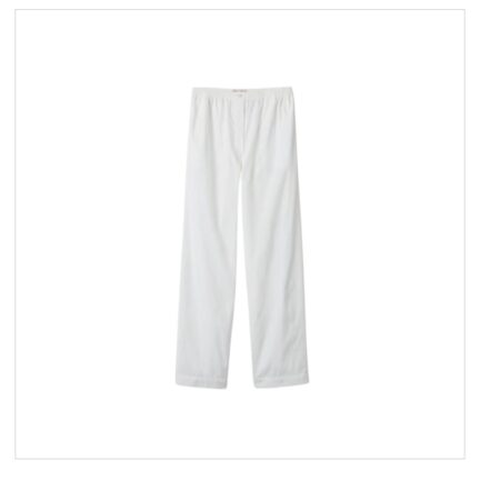 Poplin pajama pants