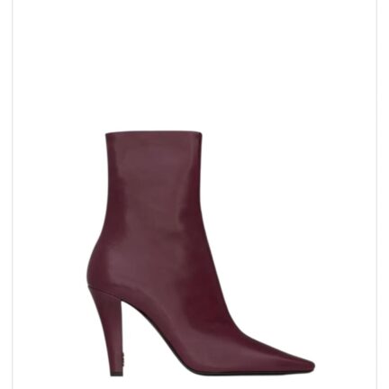 JILL booties in smooth leather