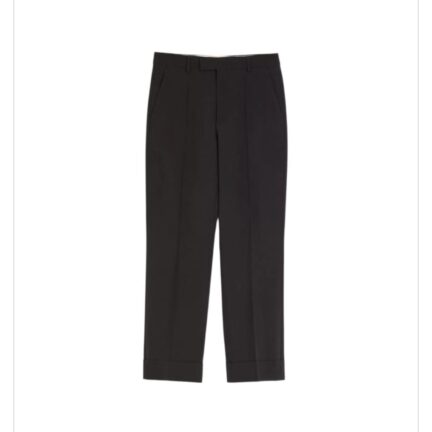 Valentino Wool Pants with Cuffs