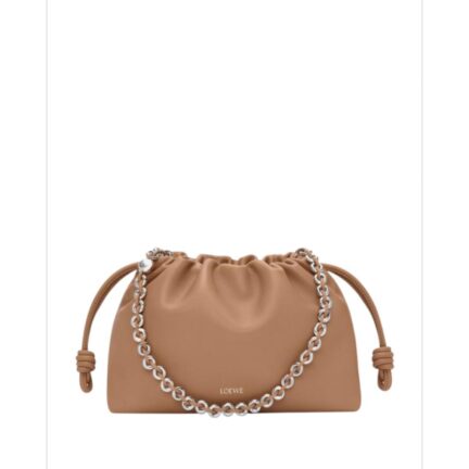 Medium Flamenco purse in mellow nappa lambskin