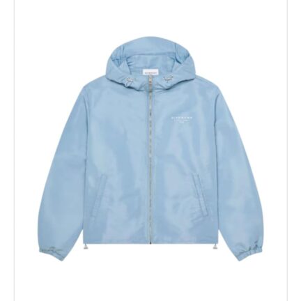 Windbreaker in polyfaille with GIVENCHY Stamp embroidery