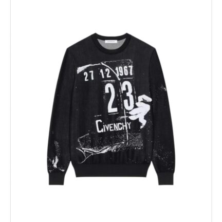 Knitted sweater with Clapperboard jacquard