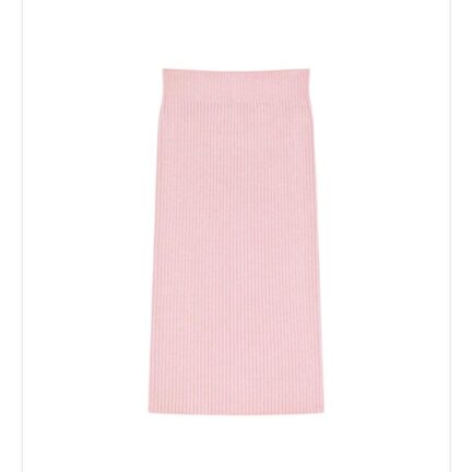 Midi pencil skirt in wool