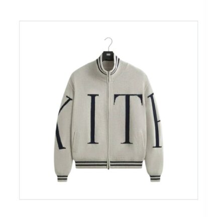 Kith Big Letter New York Wyona Full Zip Sweater