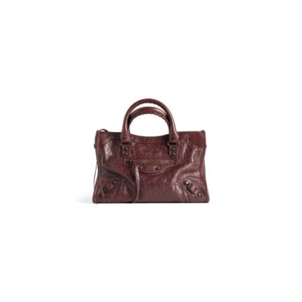 Women's Le City Bag Small in Dark Burgundy
