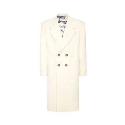 Wool/Cashmere Coat LS