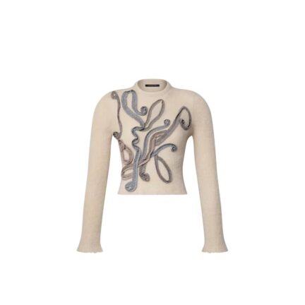 Glitter Ribbon Pullover