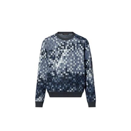 LV Vers Damoflage Jacquard Pullover