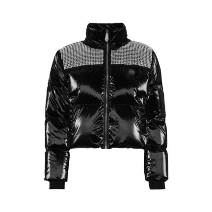 Crystal Nylon Puffer Jacket