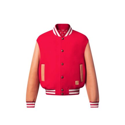 Vvn Leather Varsity Jacket
