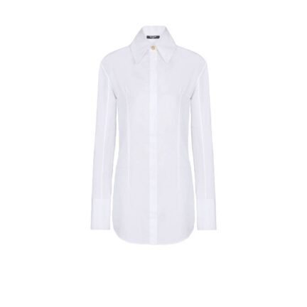 Cotton poplin shirt