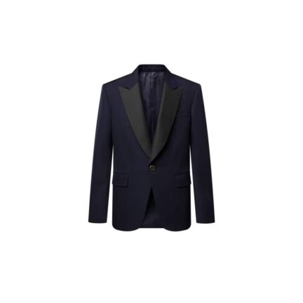 Single-Breasted Tuxedo Jacket