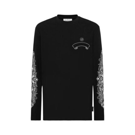 Long Sleeve T-Shirt Chrome Crest