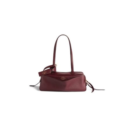 Women's Carrie Bowling Bag Small in Dark Burgundy