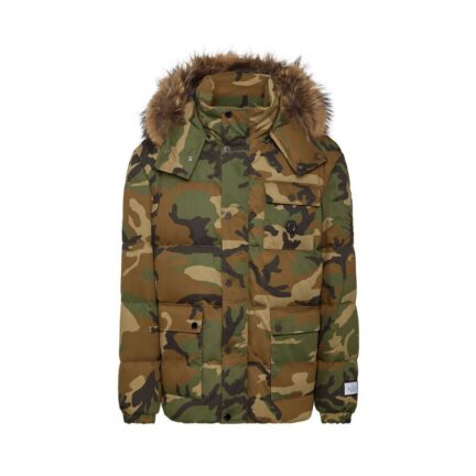 Puffered Jacket Camouflage