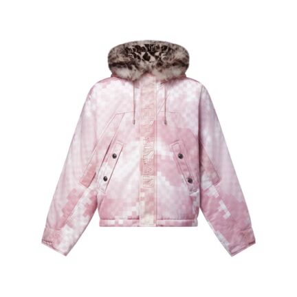 Damoflage Printed Puffer Blouson